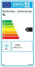 Metalac nerez bojler OPTIMA MB P150 Ri, 454 × 1325 × 461, 364058
