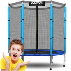 shumee Detská záhradná trampolína 140 cm 4,5ft Neo-Sport