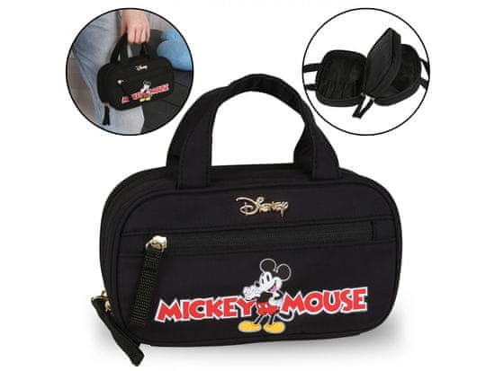 Disney DISNEY Cestovný kozmetický kufor Mickey Mouse, zatvárateľný na zips