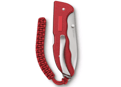 Victorinox 0.9415.D20 Evoke Alox Red vreckový nôž, 5 funkcií, červená, paracord