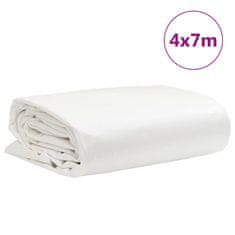 Vidaxl Celta, biela 4x7 m 650 g/m²