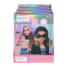 KIDS LICENSING Fashion book WOW DIY set - veľký