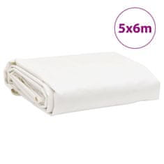 Vidaxl Celta biela 5x6 m 600 g/m²