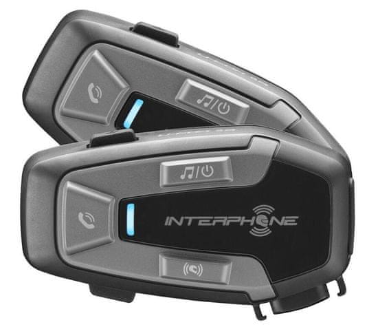 Interphone Bluetooth headset pre uzavreté a otvorené prilby Twin Pack