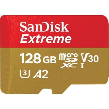 SanDisk Pamäťová karta Micro SDHC Mobile Extreme 128GB UHS-I U3 (190R/ 90W)
