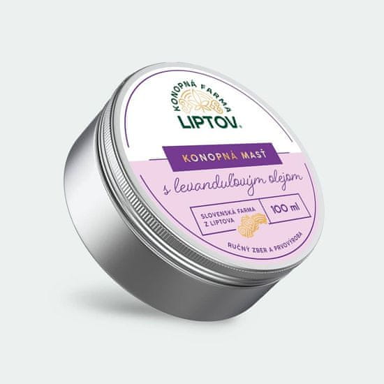 Konopná farma Liptov Konopná masť levanduľa premium 100 ml