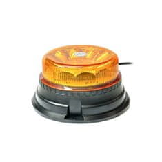 AUTOLAMP maják LED pevný 12V-24V oranžový 12 LED*1W