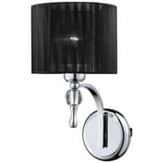 AZZARDO Nástenná lampa AZzardo Impress wall black AZ0501 E27 1x50W IP20 30cm čierna