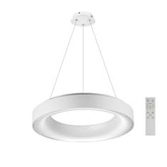 AZZARDO LED Závesné svietidlo AZzardo Sovana Pendant 55 CCT white dimm AZ2727 50W 2750lm 3000-6500K IP20 55cm stmievateľné biele