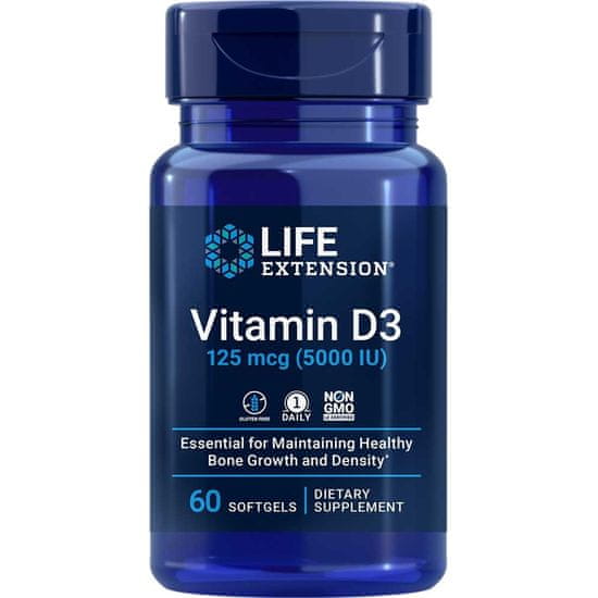 Life Extension Doplnky stravy Vitamin D3 5000 IU