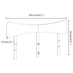 Vidaxl Čelo postele voskové hnedé 150 cm masívna borovica