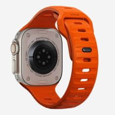 Nomad Sport Band - Športový vodotesný remienok pre Apple Watch 45 / 49 mm, oranžový