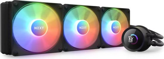 NZXT vodní chladič Kraken 360 RGB / 3x120mm fan / 4-pin PWM / LCD disp. / 6 let