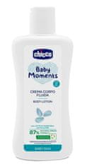 Chicco telové mlieko Baby Moments 87% prírodných zložiek 200 ml