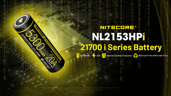 Nitecore NL2153HPi5300mAh NL2153HPi
(5300mAh)