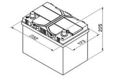 Bosch S4 60Ah Autobatéria 12V , 540A , ĽAVÁ !!! 0 092 S40 250