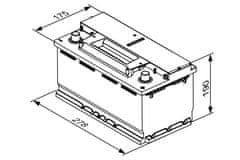 Bosch S4 70Ah Autobatéria 12V , 760A , 0 092 S4E 081