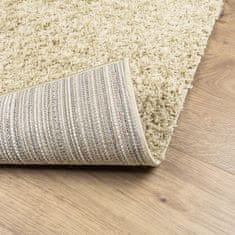 Petromila vidaXL Shaggy koberec PAMPLONA, vysoký vlas, moderný, zlatý 140x200 cm
