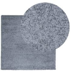 Petromila vidaXL Shaggy koberec PAMPLONA, vysoký vlas, moderný, modrý 200x200 cm