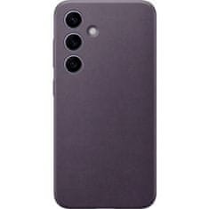 SAMSUNG Zadný kryt z vegánskej kože S24 Dark Violet