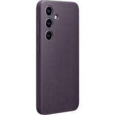 SAMSUNG Zadný kryt z vegánskej kože S24 Dark Violet