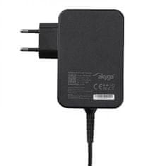 Akyga Napájací adaptér 5-20V / 3-4.5A 90W USB-C, GaN - 1,8m