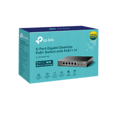 TP-LINK Switch TL-SG1005P-PD 1x GLAN s PoE-in, 4x GLAN s PoE+