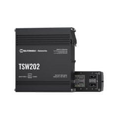 Teltonika PoE+ L2 Managed Switch 8 10/100/1000, 2x SFP - TSW202