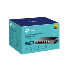 TP-LINK Switch TL-SG1006PP 2x GLAN, 3x GLAN s PoE+, 1x GLAN s PoE++