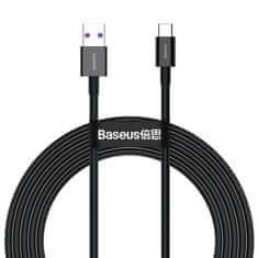 BASEUS Dátový kábel Superior Series USB/USB-C 66W 2m (11V 6A) čierny