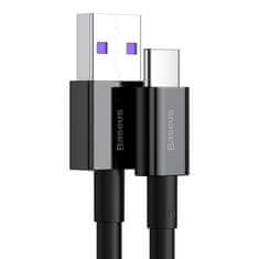 BASEUS Dátový kábel Superior Series USB/USB-C 66W 2m (11V 6A) čierny