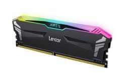 LEXAR ARES DDR4 16GB (kit 2x8GB) UDIMM 3600MHz CL18 XMP 2.0 & AMD Ryzen - RGB, Heatsink, čierna