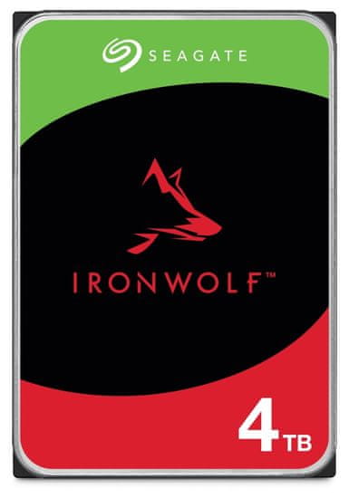 Seagate IronWolf 4TB HDD / ST4000VN006 / Interné 3,5" / 5400 rpm / SATA III / 256 MB