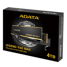 A-Data LEGEND 960 MAX/4TB/SSD/M.2 NVMe/Čierna/5R