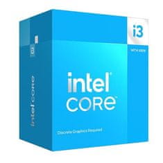 Intel Core i3-14100F 3.5GHz/4core/12MB/LGA1700/No Graphics/Raptor Lake Refresh/s chladičom