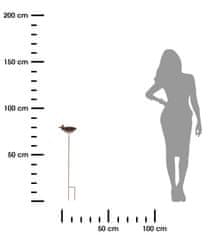 Dekorstyle Vtáčie kŕmidlo Poja 76 cm
