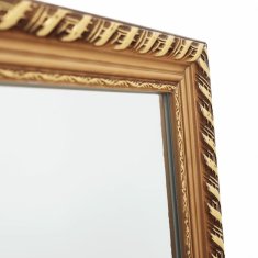 KONDELA Stojanové zrkadlo, hnedá, LAVAL