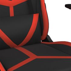 Petromila vidaXL Herná stolička čierna a červená umelá koža