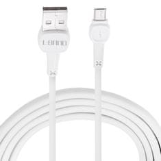 L-BRNO Rýchlonabíjací kábel Micro USB Biely