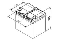 Bosch S4 65Ah Autobatéria 12V , 650A , 0 092 S4E 400