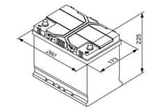 Bosch S4 70Ah Autobatéria 12V , 630A , 0 092 S40 260