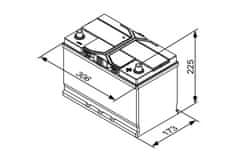 Bosch S4 85Ah Autobatéria 12V , 800A , 0 092 S4E 420