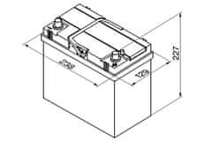 Bosch S4 45Ah Autobatéria 12V , 330A , 0 092 S40 200