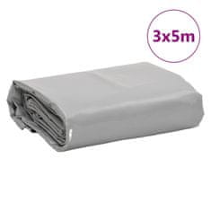 Vidaxl Celta sivá 3x5 m 600 g/m²