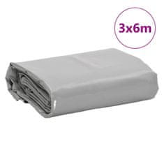 Vidaxl Celta, sivá 3x6 m 650 g/m²