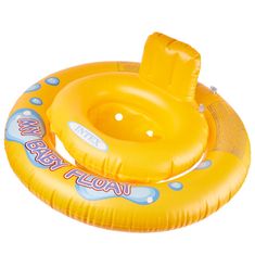 WOWO Detský nafukovací plavecký krúžok so sedačkou, vhodný pre deti 6-18 mesiacov, max 15 kg