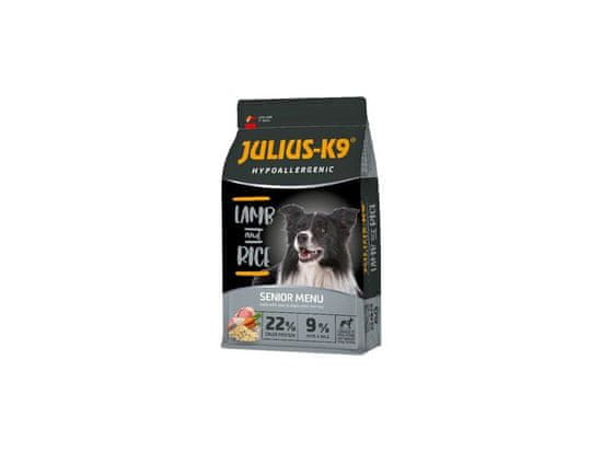 HUKA JULIUS K-9 HighPremium 12kg SENIOR/LIGHT Hypoallergenic LAMB&Rice