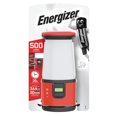 Energizer Svietidlo 360 Camping Lahtern 500lm + USB 3xAA alebo 3xD