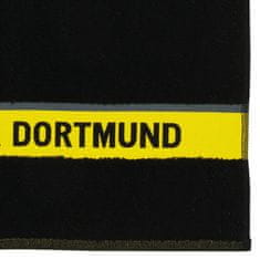 FAN SHOP SLOVAKIA Uterák Borussia Dortmund, čierny, 50x100 cm