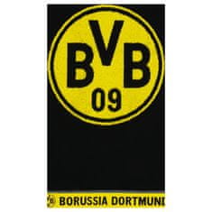 FAN SHOP SLOVAKIA Uterák Borussia Dortmund, čierny, 50x100 cm